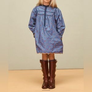 Zara embroidered flower dress limited edition 2903/702